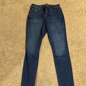 Universal Threads dark wash skinny jeans